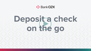 Deposit a Check on the Go Video